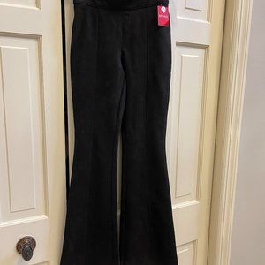 Faux Suede Flair Leggings